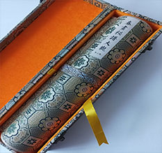 柳北书画装裱案例